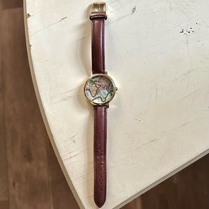 Vintage Globe Wrist Watch